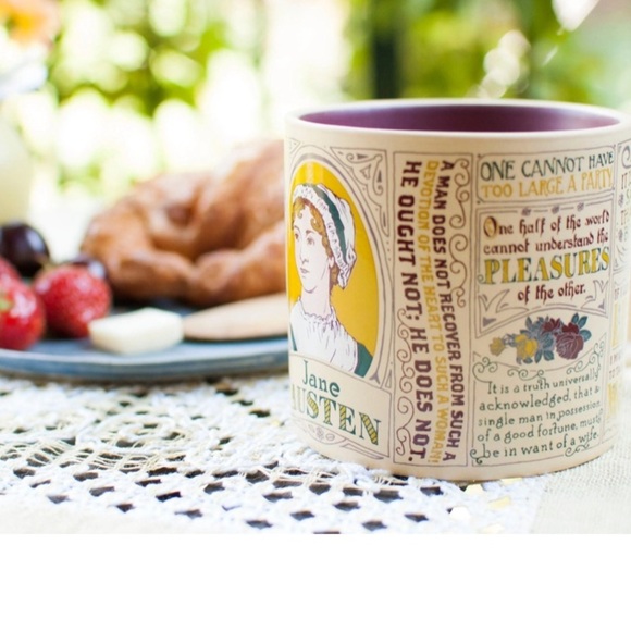 The Unemployed Philosophers Guild Jane Austin Quotes Mug 12 Oz - Picture 5 of 5